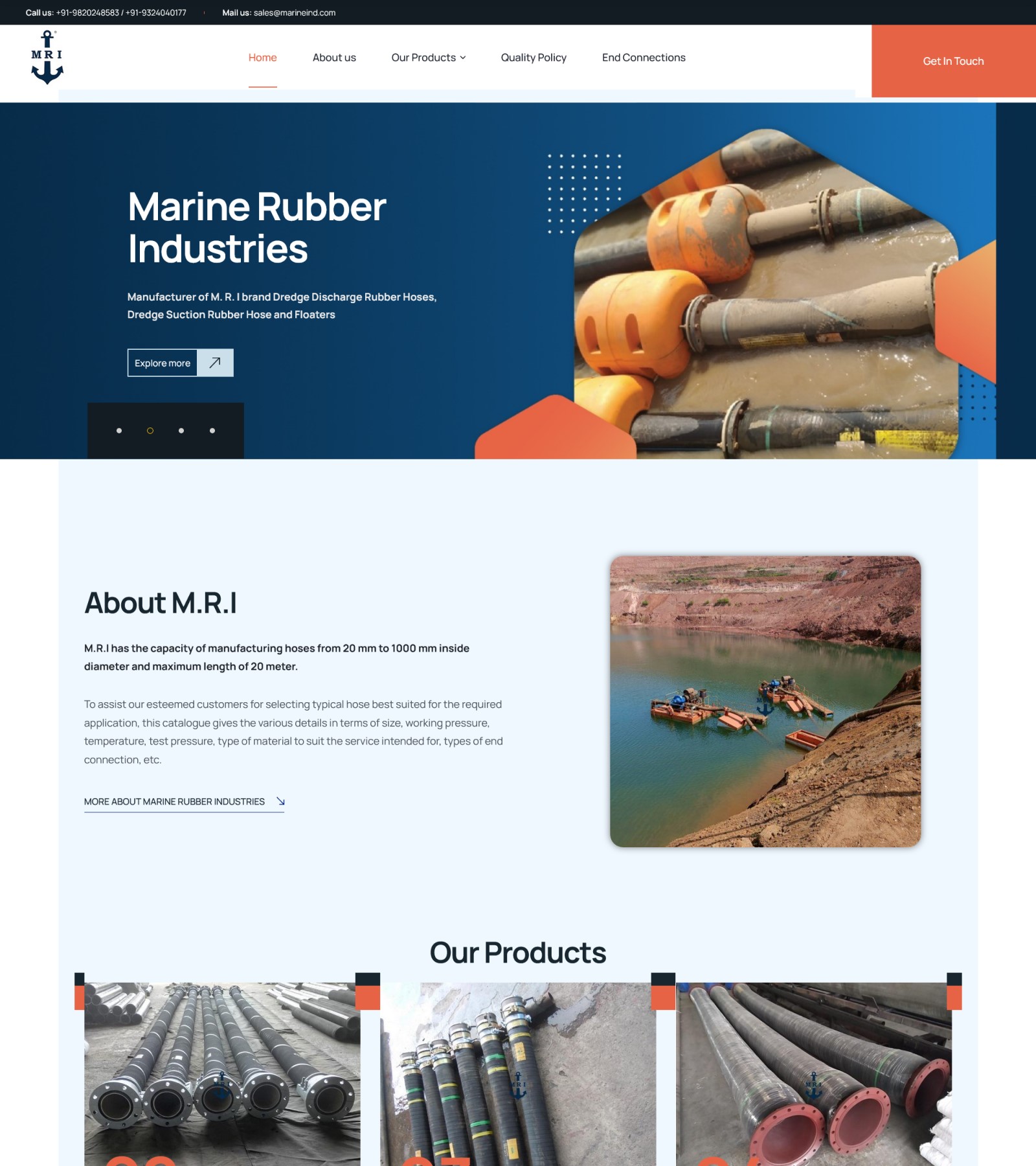 marine rubber industries