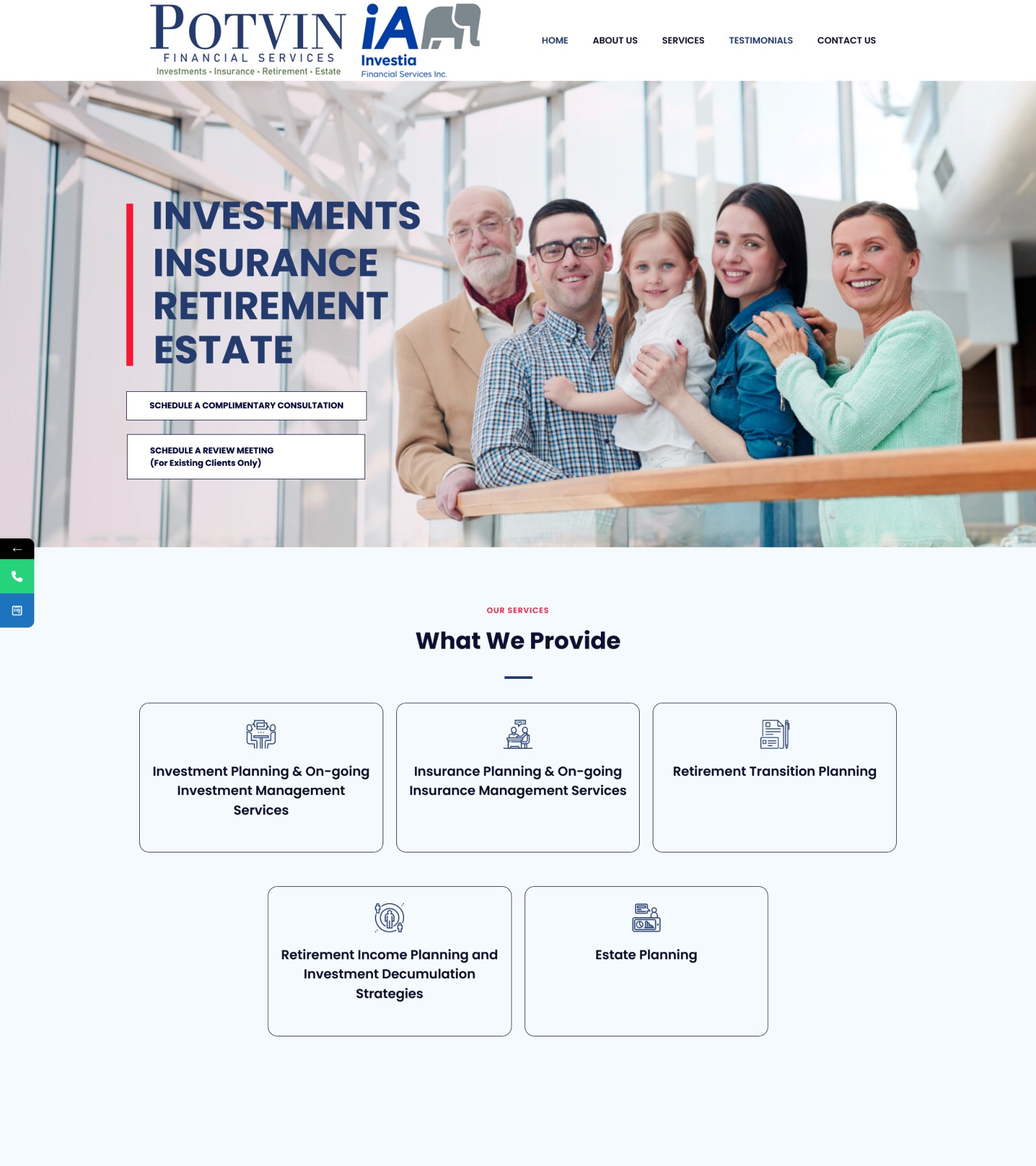 potvin financial